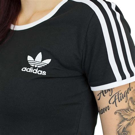 adidas t-shirt damen mit schnitt an der seite|Shoppe adidas T.